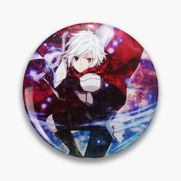 Item preview, Bell Cranel DanMachi Blue Crimson Hero Aura designed and sold by mildaclairmo.