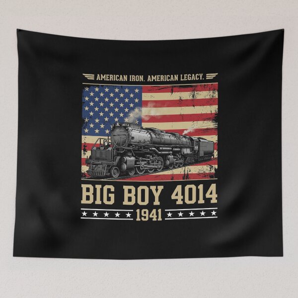 Item preview, American Iron. American Legacy. Big Boy 4014 1941 Train Locomotive Railfan History designed and sold by SofenArt.