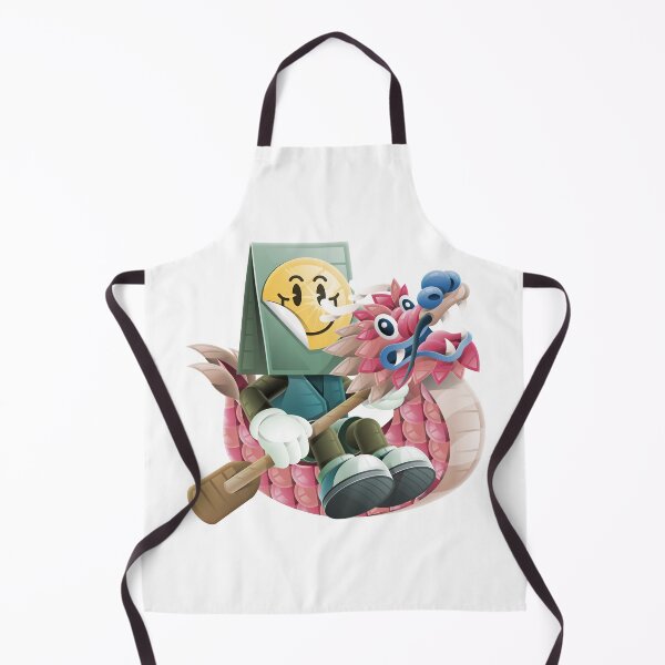 Item preview, Cartoon Character Rowing Pink Dragon Boat designed and sold by Lexkon Liu's art.