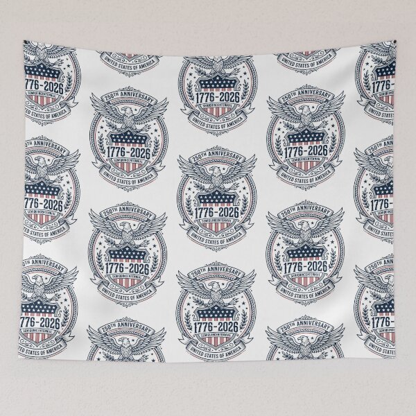 Item preview, USA 250th Anniversary Retro Eagle Semi Quincentennial 1776 2026 designed and sold by PictoVibe.