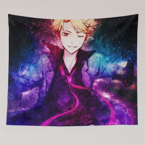 Item preview, Shusei Kagari Psycho Pass Neon Rebel Smile designed and sold by mildaclairmo.