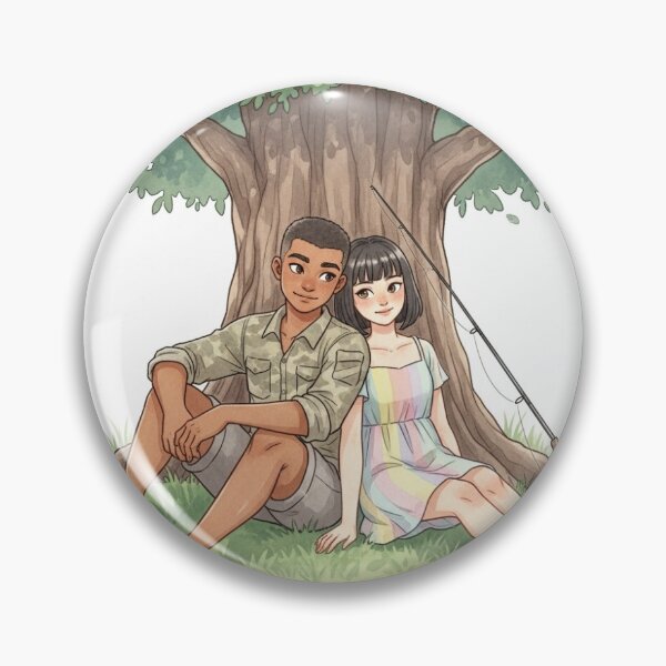 Item preview, Laloves  under the tree after Fishing designed and sold by Create with Laloves.