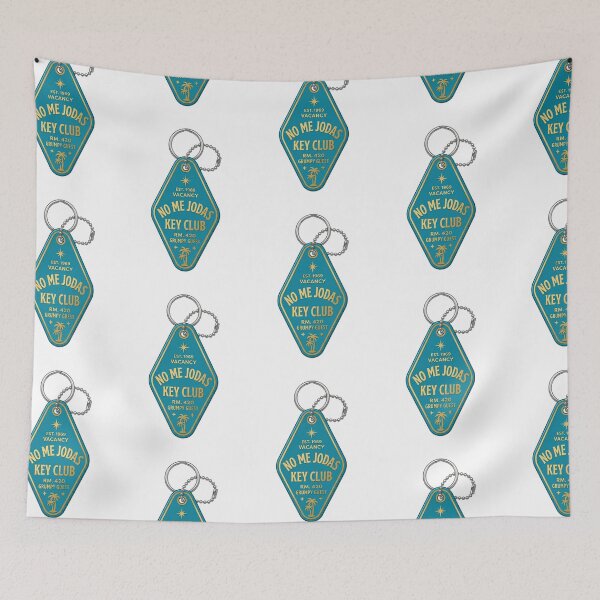 Item preview, No Me Jodas Key Club Funny Retro Motel Keychain Sarcastic designed and sold by PictoVibe.