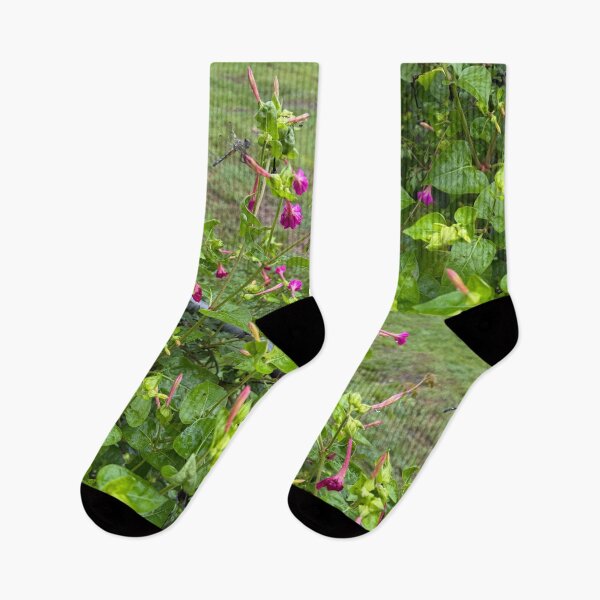 Item preview, Dragonfly Resting on Wildflowers. designed and sold by Pearls1.