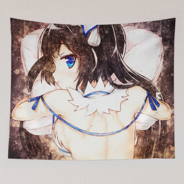 Item preview, Hestia DanMachi Blue Ribbon Divine Anime Girl designed and sold by mildaclairmo.