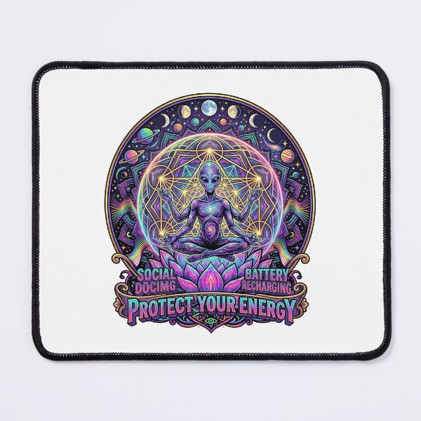 Item preview, My Emotional Support Alien – Cosmic Anxiety Buddy designed and sold by Pride_Prints.