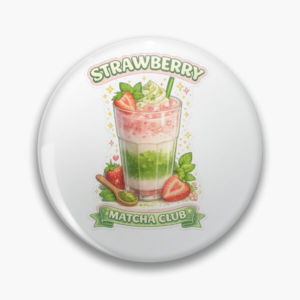 Item preview, Strawberry Matcha Club designed and sold by AlecMyst.