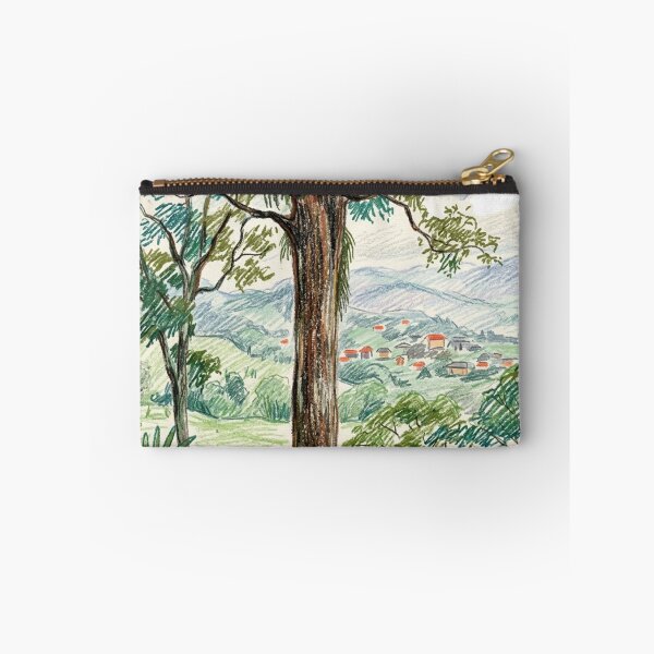 Item preview, Rural landscape: tree and village designed and sold by CristianCEB.
