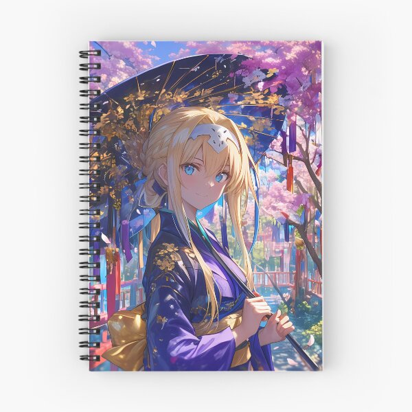 Item preview, Alice Zuberg Sword Art Online Kimono Sakura Parasol designed and sold by earlobejerk.