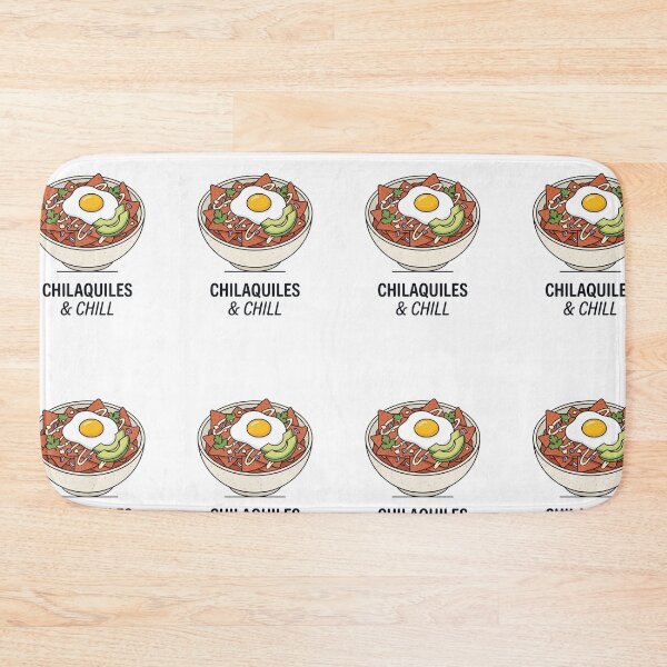 Item preview, Chilaquiles And Chill Minimalist Foodie Brunch Kitchen Decor designed and sold by PictoVibe.