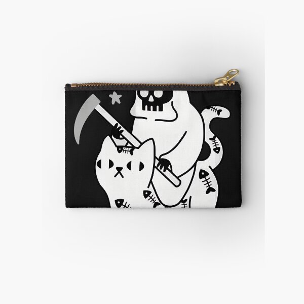 Item preview, Feline Companion of Death Graphic designed and sold by Bassot-Studio.