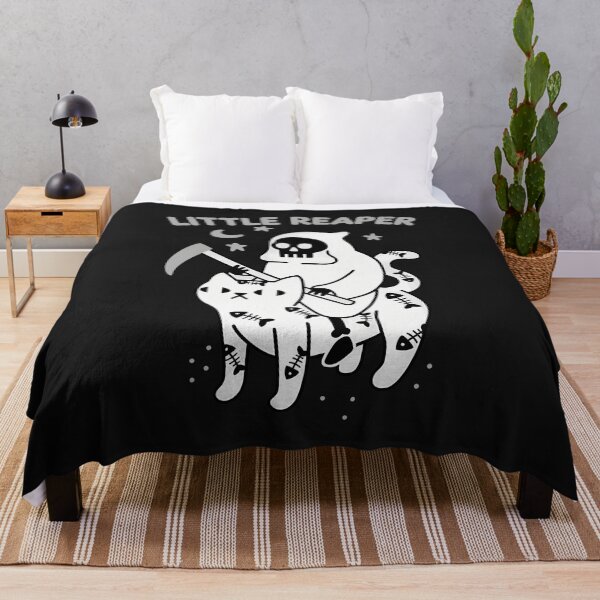 Item preview, Feline Companion of Death Graphic designed and sold by Bassot-Studio.