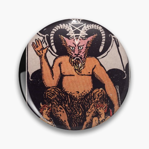 Item preview, ​The Devil Tarot Card Rider Waite Smith designed and sold by FineArtShirts.