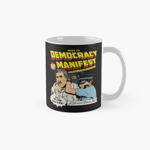 Item preview, Manifest Comic Style Meal Time Quote Art designed and sold by Bassot-Studio.
