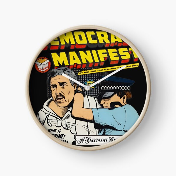 Item preview, Manifest Comic Style Meal Time Quote Art designed and sold by Bassot-Studio.