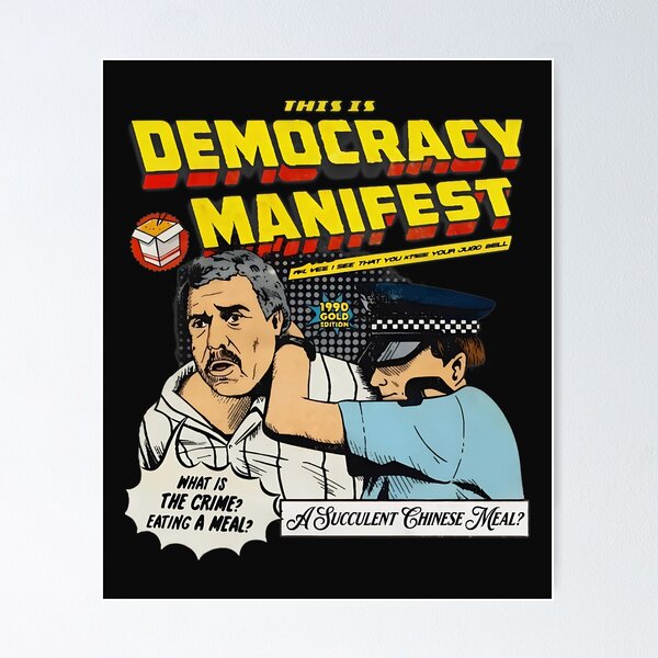 Item preview, Manifest Comic Style Meal Time Quote Art designed and sold by Bassot-Studio.