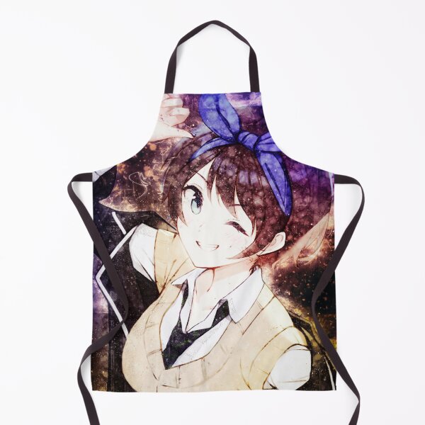 Item preview, Ruka Sarashina Rent A Girlfriend Blue Bow Wink Anime Girl designed and sold by mildaclairmo.