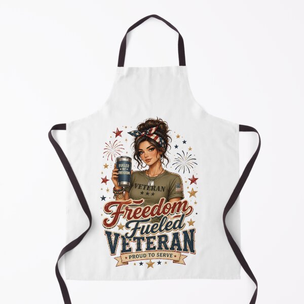 Item preview, Freedom Fueled Veteran | 4th of July designed and sold by Katybmadeit.