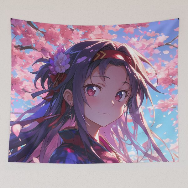Item preview, Yuuki Sword Art Online Sakura Kimono Blossom Glow designed and sold by earlobejerk.