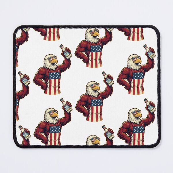 Item preview, Patriotic BBQ Eagle designed and sold by Roy & Tiffany.