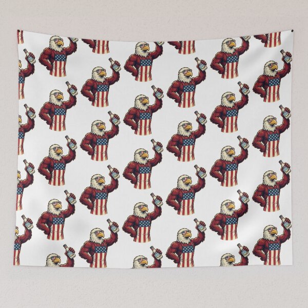 Item preview, Patriotic BBQ Eagle designed and sold by Roy & Tiffany.