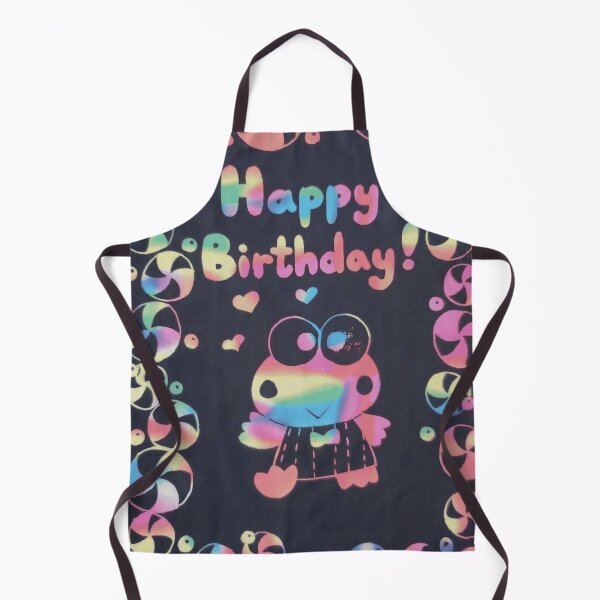 Item preview, Happy Birthday Frog Rainbow Scratch Art Kawaii Retro Streetwear designed and sold by Scratch-Rainbow.