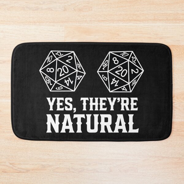 Item preview, Dice Roll Success Witty Gamer Phrase designed and sold by Bassot-Studio.