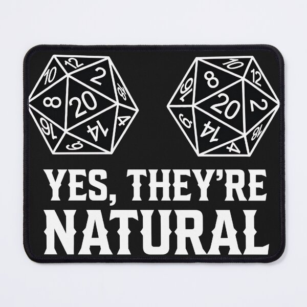 Item preview, Dice Roll Success Witty Gamer Phrase designed and sold by Bassot-Studio.
