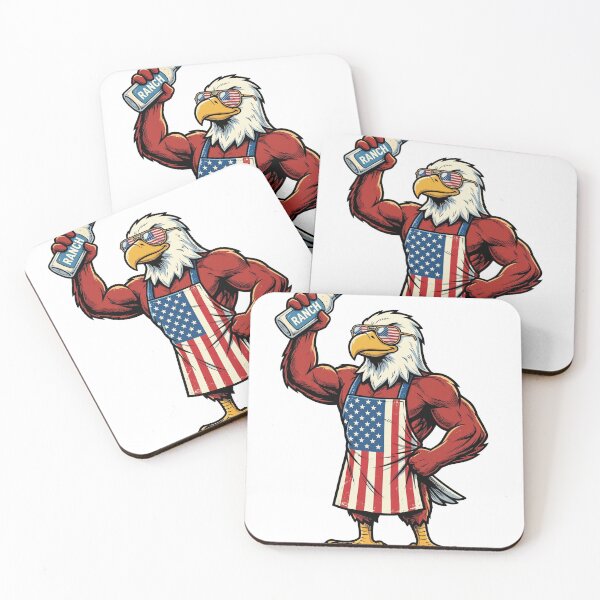 Item preview, Patriotic BBQ Eagle designed and sold by Roy & Tiffany.