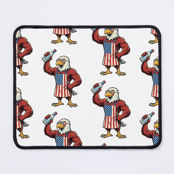 Item preview, Patriotic BBQ Eagle designed and sold by Roy & Tiffany.