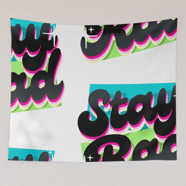 Item preview, Stay Rad Retro Lettering 80's Theme designed and sold by 80sKidd.