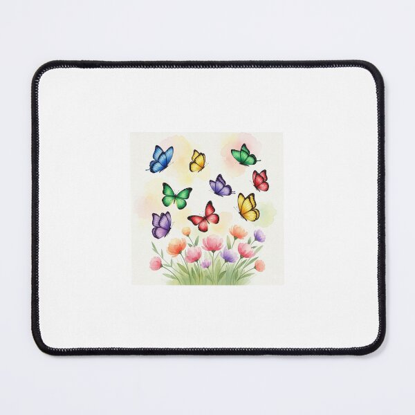 Item preview, Butterflies around the Flowers designed and sold by Create with Laloves.