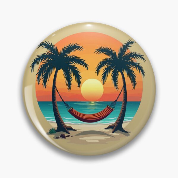 Item preview, Island Hammock Sunset Paradise designed and sold by piketo.