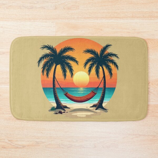 Item preview, Island Hammock Sunset Paradise designed and sold by piketo.