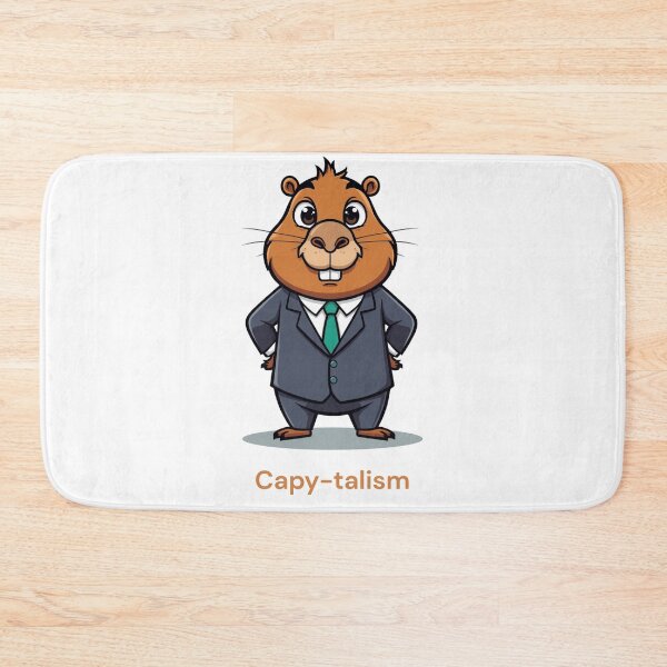 Item preview, Capy-talism designed and sold by Cute Designs For Every Mood.