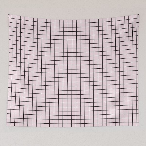 Item preview, Minimalist Pastel Pink Grid Phone Case for Girls | Aesthetic Soft Pink Checkered Journal for Students | Light Pink Grid Pattern Blanket for Mom | Pink Checkerboard Tote Bag for Teachers designed and sold by VivaFy.