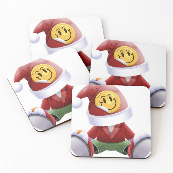 Item preview, Sitting Cartoon Character Wearing Santa Hat designed and sold by Lexkon Liu's art.