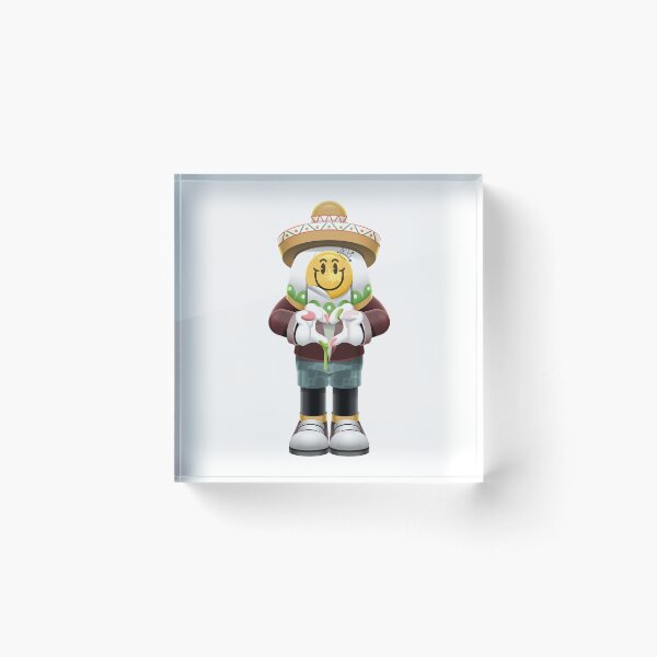 Item preview, Cartoon Character Wearing Large Mexican Sombrero designed and sold by Lexkon Liu's art.