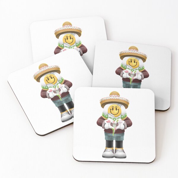 Item preview, Cartoon Character Wearing Large Mexican Sombrero designed and sold by Lexkon Liu's art.