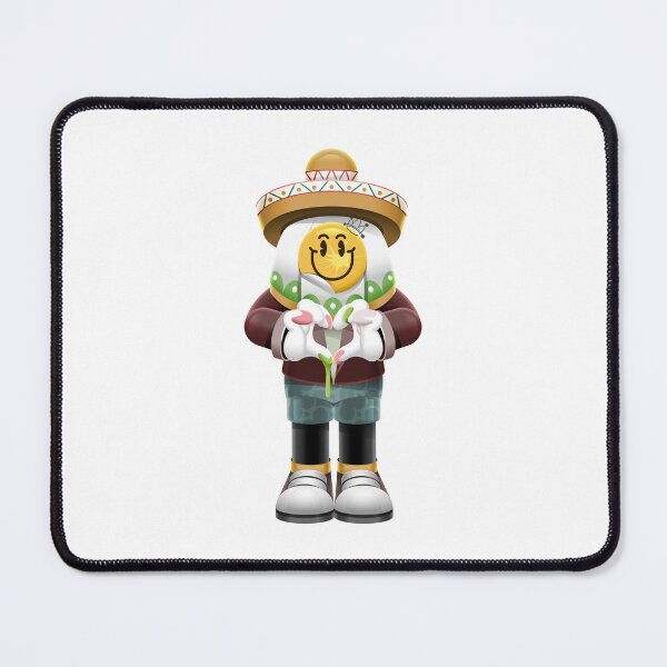 Item preview, Cartoon Character Wearing Large Mexican Sombrero designed and sold by Lexkon Liu's art.