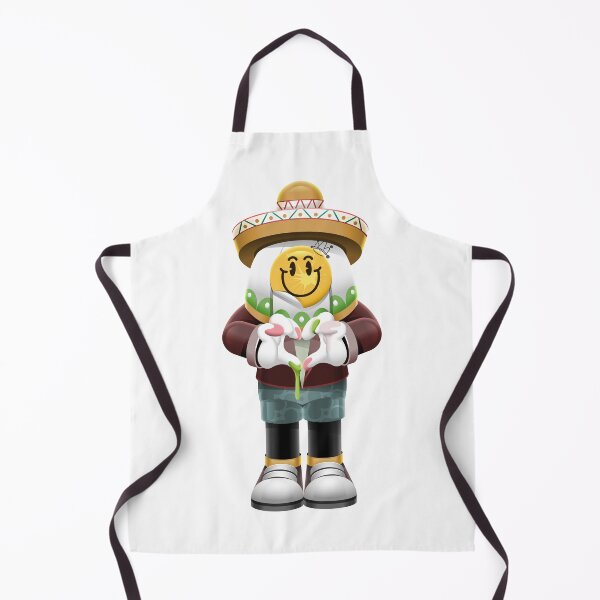 Item preview, Cartoon Character Wearing Large Mexican Sombrero designed and sold by Lexkon Liu's art.