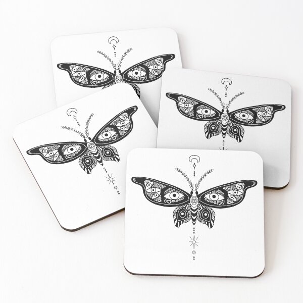 Item preview, eye moth designed and sold by Kaleido Studio.