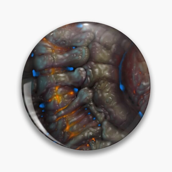 Item preview, A Visceral Glow (F.K.A. “Pink Meaty bits n skull”) designed and sold by TivonHCreager.