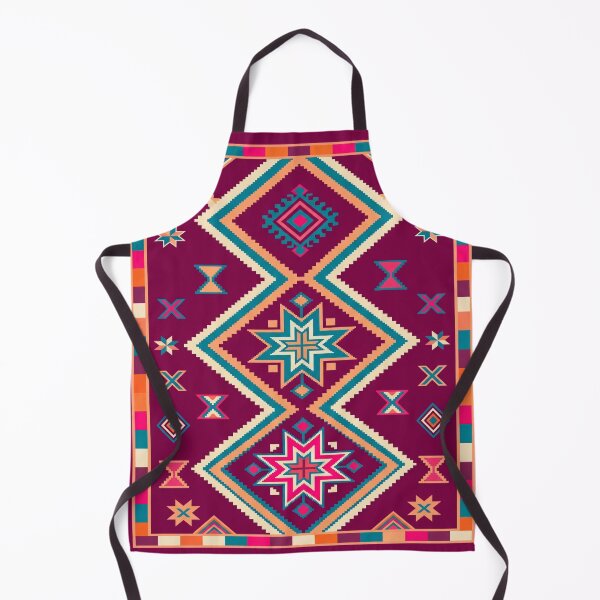 Item preview, Vibrant Southwestern Geometric Star Surface Pattern designed and sold by arteresting-art.