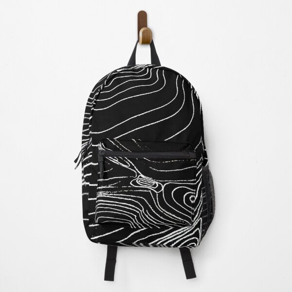 Item preview, Topography - Minimalist Black and White Topographic Line Art Map designed and sold by MAMA.art.Rio <Marsailhe_Milward>.