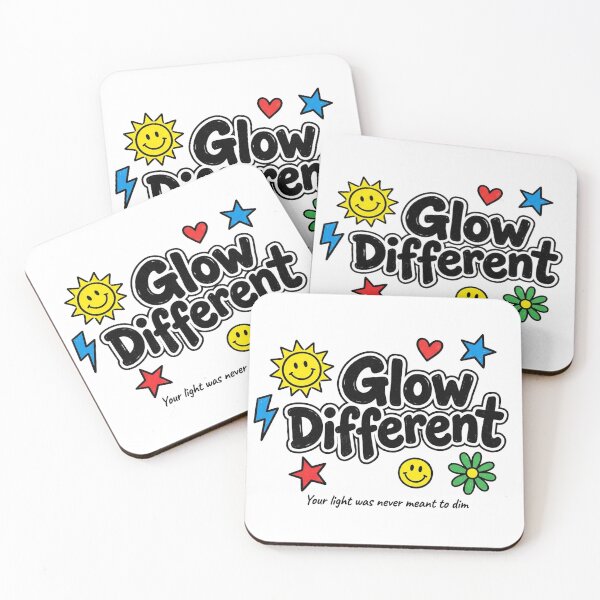 Item preview, Glow Different - Your Light Was Never Meant to Dim designed and sold by PlushFutura.
