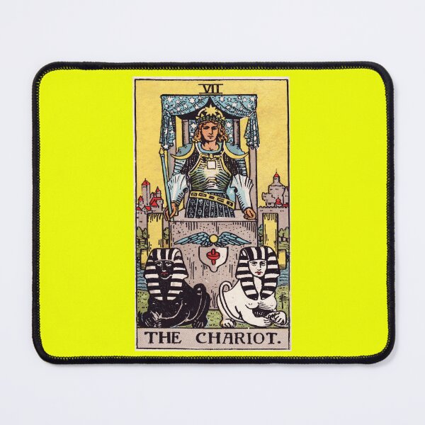 Item preview, The Chariot Tarot Card Rider Waite Smith designed and sold by FineArtShirts.