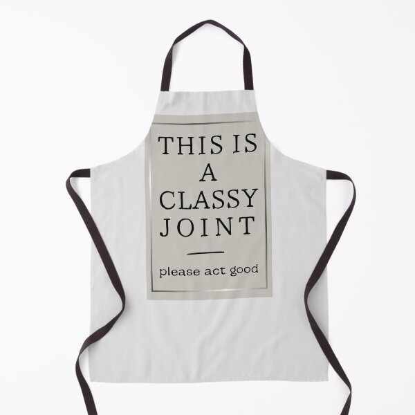 Item preview, Silver Funny Sarcastic Classy Joint Phrase Bad Grammar designed and sold by TackyTime.