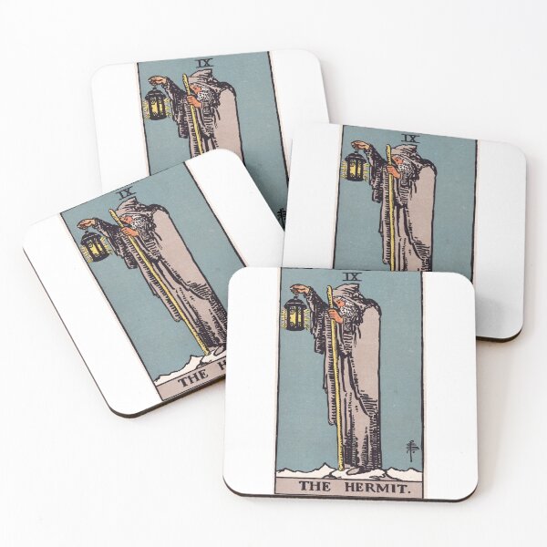 Item preview, ​The Hermit Tarot Card Rider Waite Smith designed and sold by FineArtShirts.