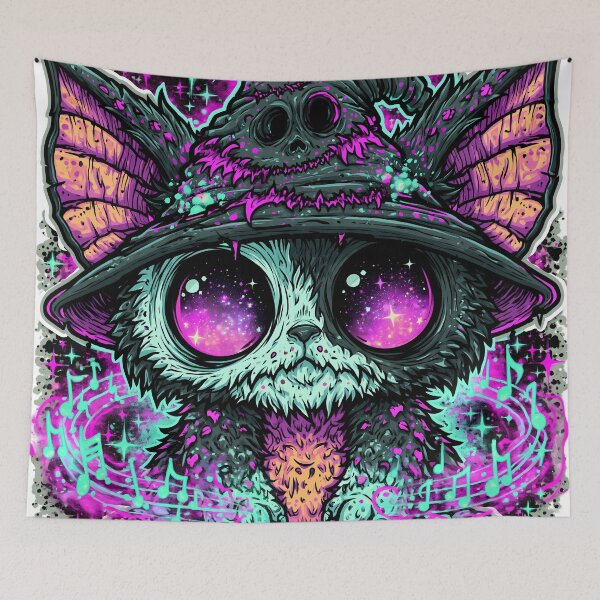 Item preview, Trippy Cosmic Witch Gremlin Melody designed and sold by DonaldWaltersxx.